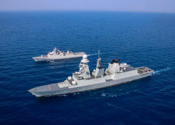 KRI Frans Kaisiepo-368 Laksanakan Passex di Laut Mediterania
