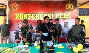 Barang Bukti milik KKB Teroris Papua
