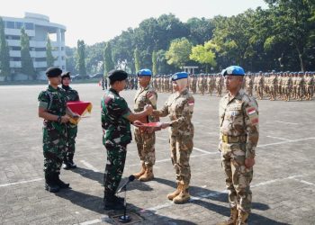 Panglima TNI: Garuda Patriot NKRI Penjaga Perdamaian Dunia Harumkan Nama Bangsa
