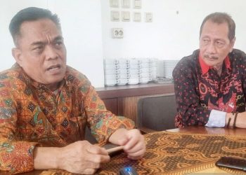 Direktur Pencegahan BNPT RI, Irfan Idris bersama Ketua FKPT Kalsel, Aliansyah Mahadi