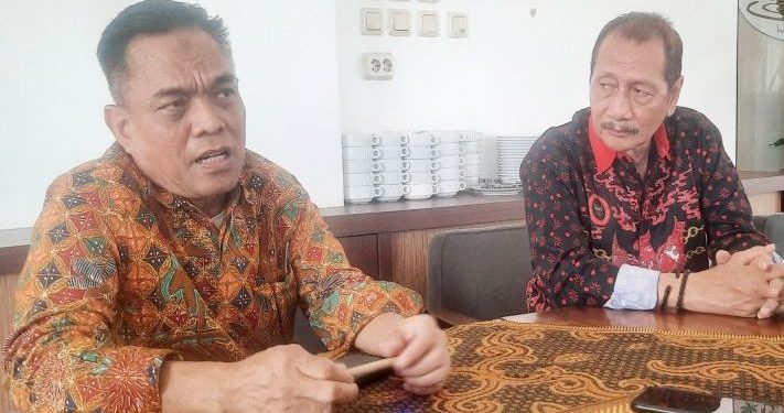Direktur Pencegahan BNPT RI, Irfan Idris bersama Ketua FKPT Kalsel, Aliansyah Mahadi