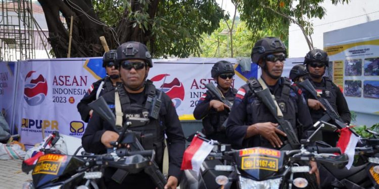 Lokasi KTT ASEAN di Labuan Bajo Dijaga Ketat Pasukan TNI-Polri