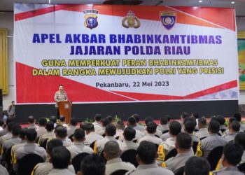 Kapolda Riau: Bhabinkamtibmas Harus Mampu Cegah Radikalisme dan Terorisme di Daerah Binaannya