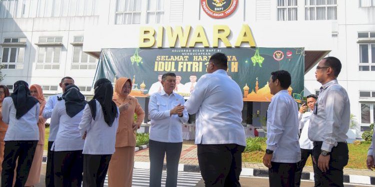 Komjen Rycko Ajak Insan BNPT RI Mendukung Penuh Penanggulangan Terorisme di Indonesia