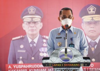 Kepala Kantor Wilayah Kemenkumham Jateng, A.Yuspahruddin