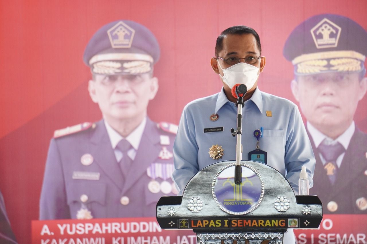 Kepala Kantor Wilayah Kemenkumham Jateng, A.Yuspahruddin