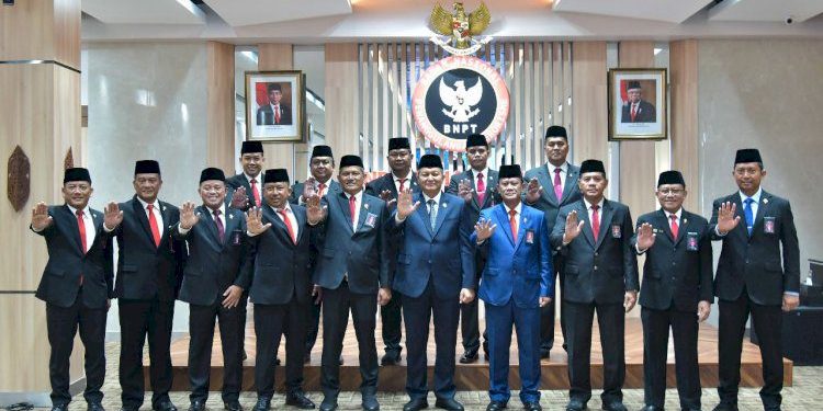 Kepala BNPT RI Lantik Lima Pejabat Administrator, Berikut Daftarnya