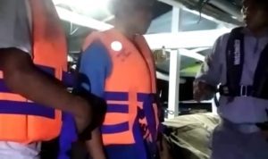 Korban Kecelakaan laut di teluk Kendari