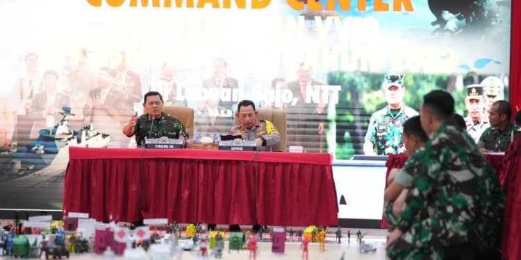TNI-POLRI Lakukan Floor Game Taktis Amankan KTT ASEAN ke-42