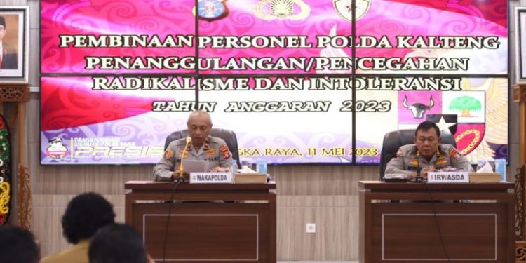 Begini Cara Polda Kalteng Cegah Radikalisme dan Intoleransi Personel