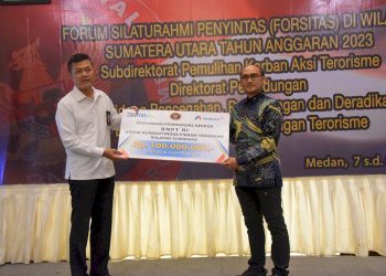 BNPT RI – Inalum Berikan Dukungan Psikososial ke 40 Korban Terorisme di Sumut
