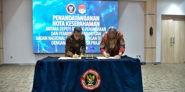 BNPT RI Kolaborasi PT RNP Lawan Radikal Terorisme di Lingkungan Perusahaan