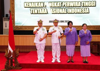 Sebanyak 31 Perwira Tinggi TNI Naik Pangkat, Ini Daftarnya