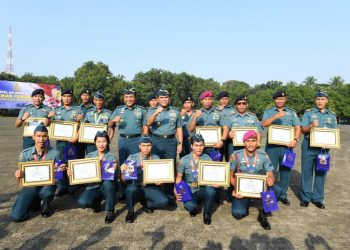 Sabet Medali Emas di SEA Games 2023, Dua Prajurit TNI AL Ini Naik Pangkat