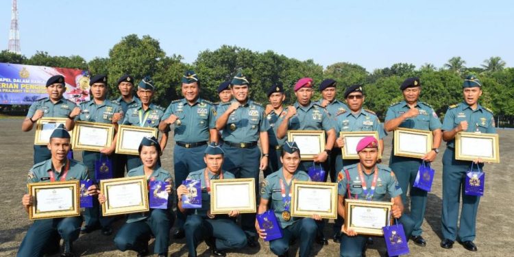 Sabet Medali Emas di SEA Games 2023, Dua Prajurit TNI AL Ini Naik Pangkat