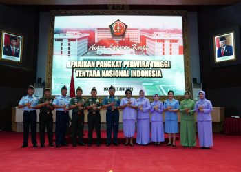 Sebanyak 59 Perwira Tinggi TNI Naik Pangkat, Siapa Saja?