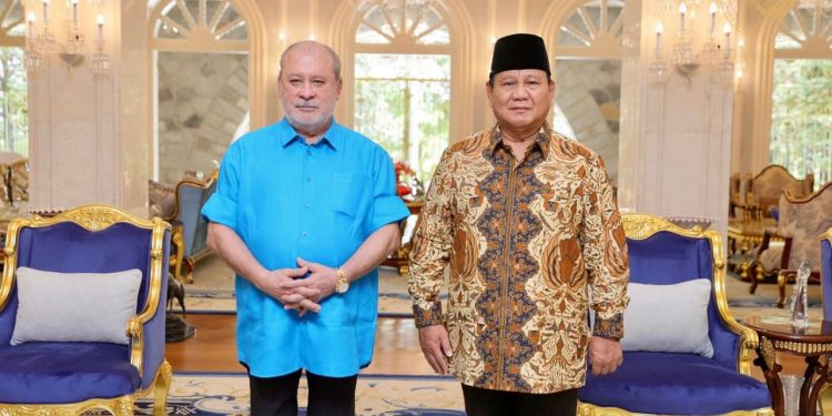 Prabowo dan Sultan Johor
