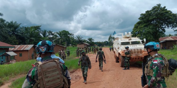 Prajurit Satgas Indonesian Bantu Redakan Perang Suku Di Kongo