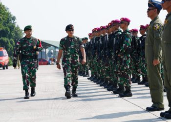 Lepas 118 Prajurit TNI ke Australia, Asops Panglima TNI: Pererat Hubungan Angkatan Bersenjata
