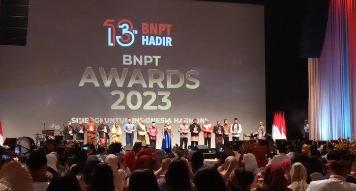 BNPT RI Awards 2023, Panglima TNI, Kapolri hingga Putri Ariani Terima Penghargaan