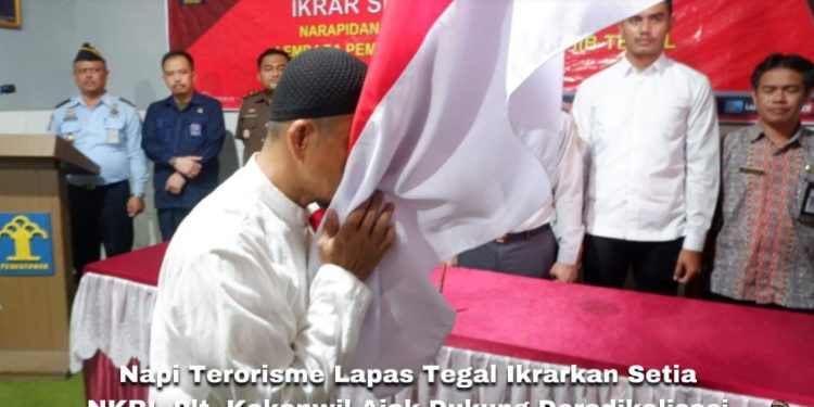 Napiter di Tegal Ini Ikrar Setia NKRI