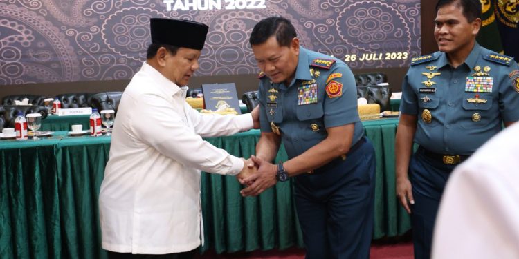 Prabowo Subianto: Kelima Kalinya Kemhan dan TNI Raih Opini Predikat WTP
