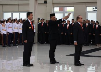 Prabowo Subianto Resmi Lantik Mayjen TNI Jonni Mahroza Sebagai Rektor Unhan RI