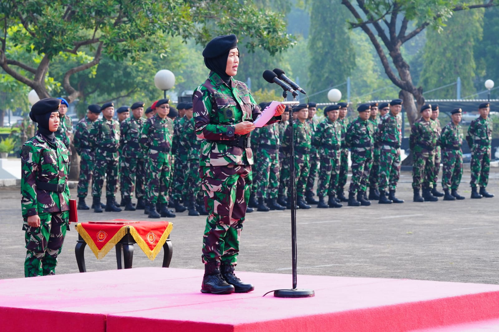 Kepala Pusat Psikologi TNI, Laksda TNI Wiwin D. Handayani