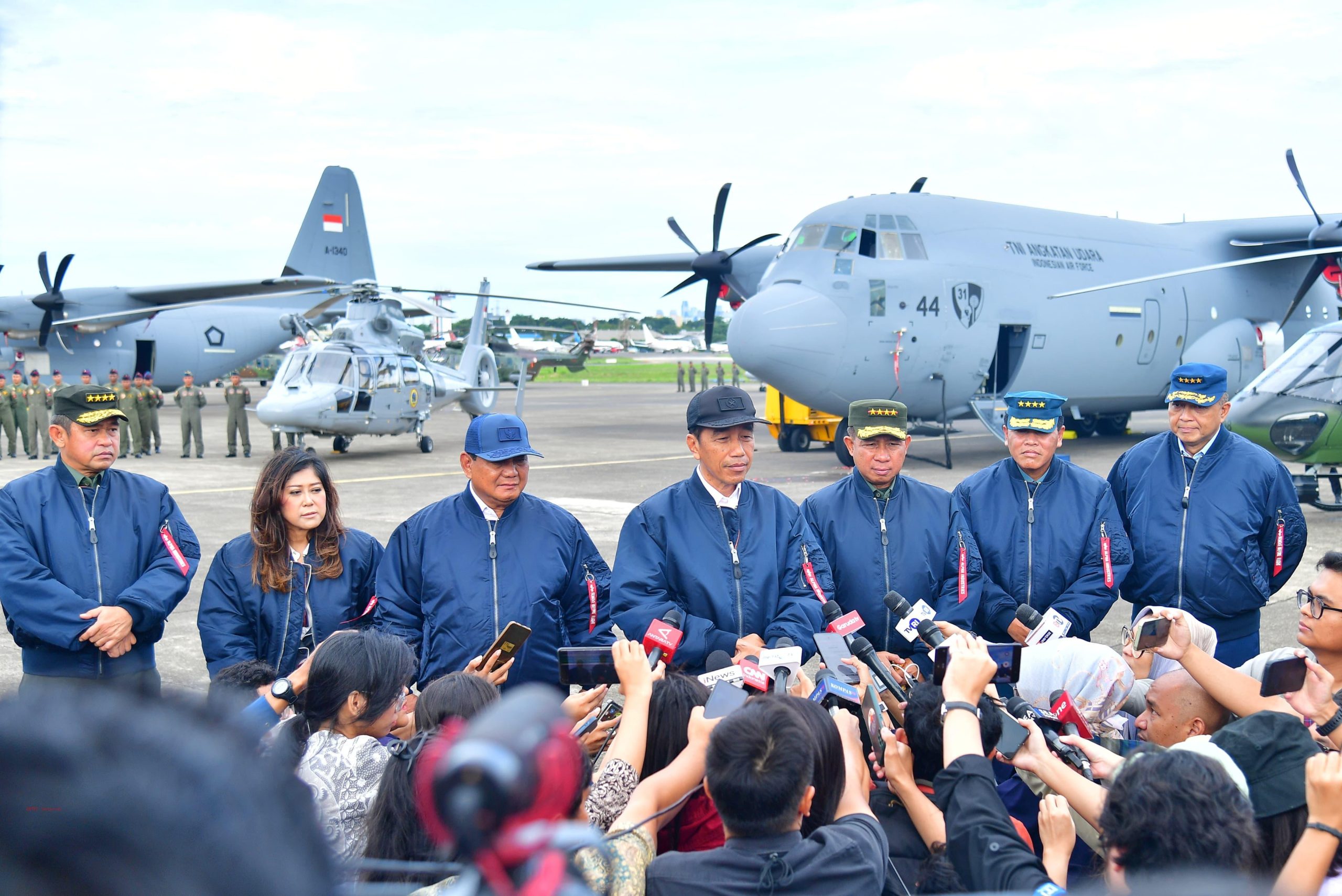 Presiden Jokowi: Pesawat Super Hercules Penting Sekali untuk Keperluan Perang dan Non-Perang