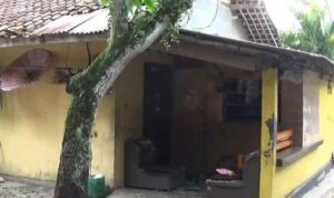 Rumah S, terduga teroris d Magetan