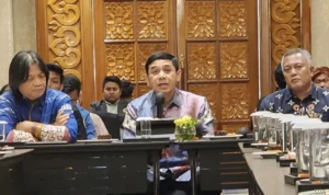 Asisten Deputi Koordinasi HAM Kemenko Polhukam, Brigjen TNI Rudy Syamsir, membahas aksi pencegahan terhadap terorisme di Jawa Timur