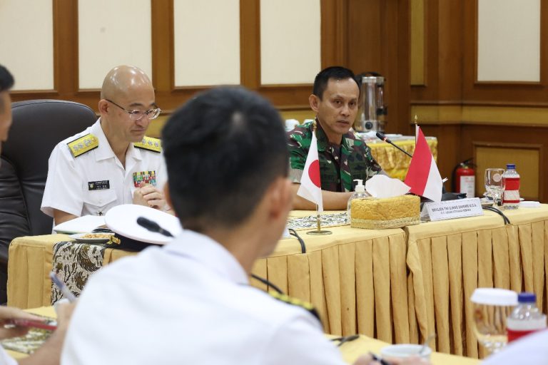 Kemhan RI - Delegasi Jepang membahas soal Industri Pertahanan Indonesia