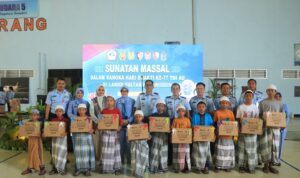 Pangkalan Udara (Lanud) Sultan Hasanuddin gelar sunatan massal