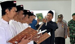 Empat napi terorisme Ikrar setia kepada NKRI