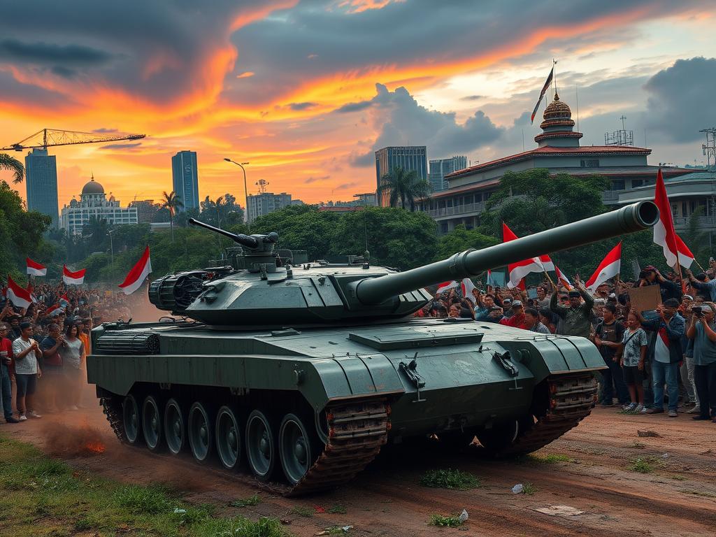 Kontroversi tank Leopard Indonesia