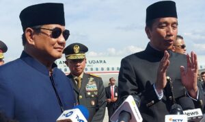 Presiden Joko Widodo (Jokowi) dan Prabowo Subianto