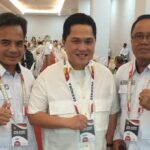 Sudiro dan Rauf saat berfoto bersama Menteri BUMN, Erick Thohir