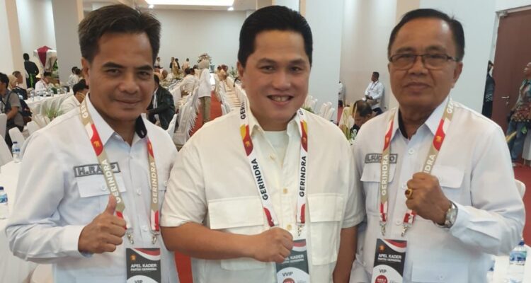 Sudiro dan Rauf saat berfoto bersama Menteri BUMN, Erick Thohir