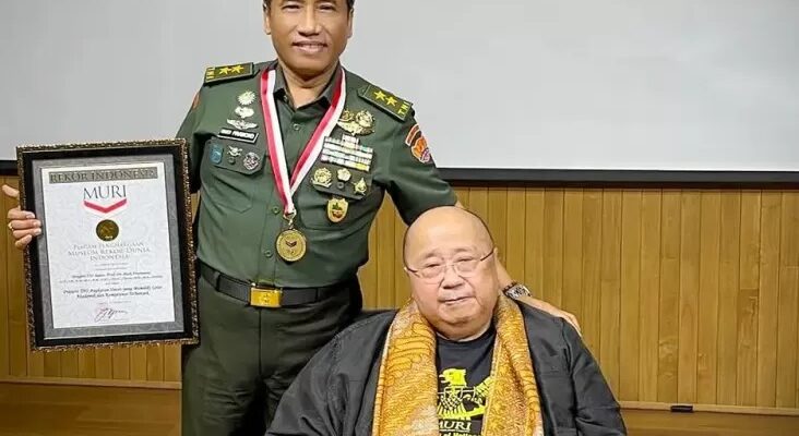 Mayjen TNI Budi Pramono meraih rekor MURI