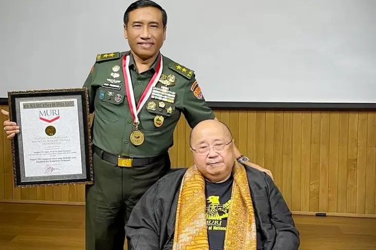 Mayjen TNI Budi Pramono meraih rekor MURI