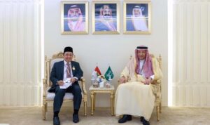 Pertemuan bilateral antara Anis Matta dan Waleed A. Elkhereiji