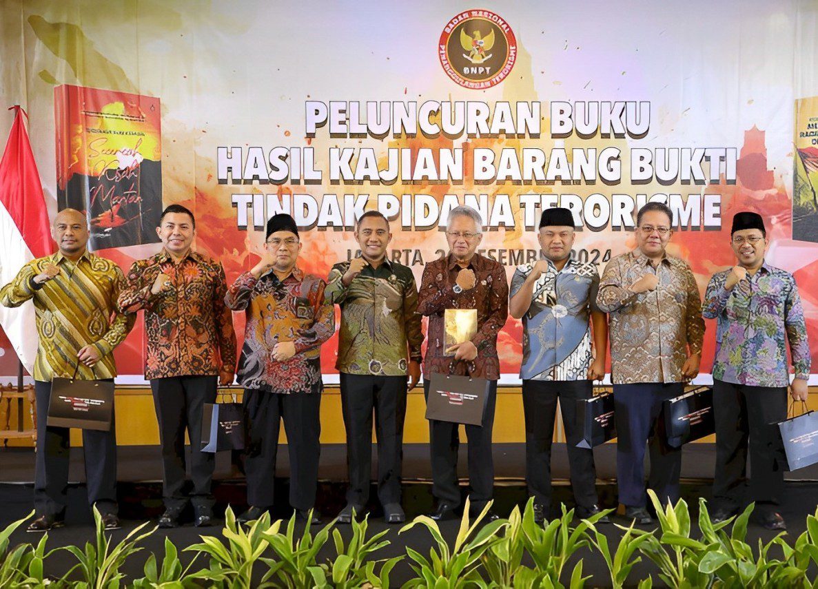 Buku Tercerahkan dalam Kedamaian, Upaya BNPT Cegah Terorisme di Indonesia