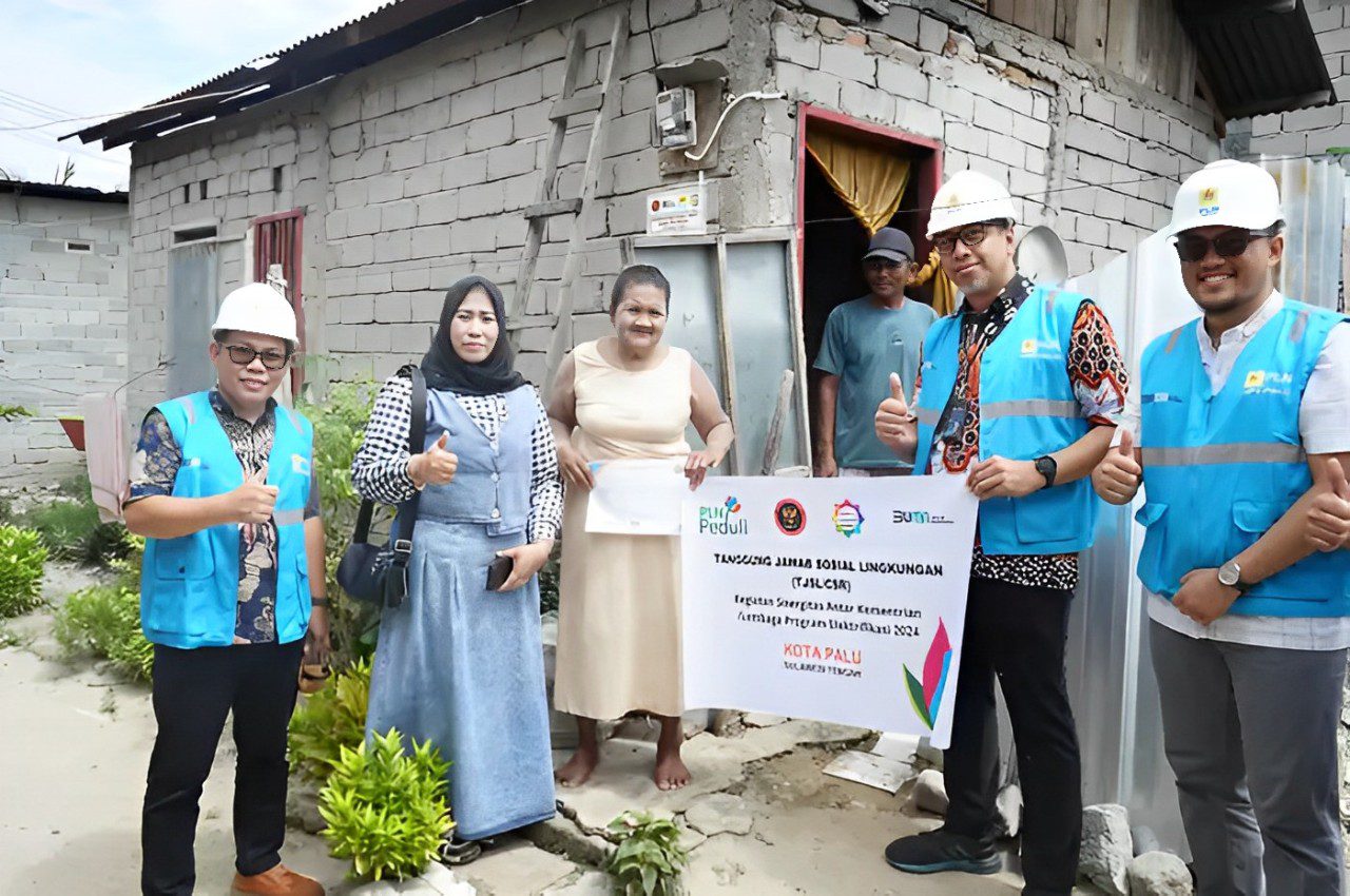 PLN dan BNPT RI membawa cahaya 161 rumah di Sulawesi Tengah