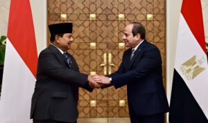 Presiden Prabowo Subianto bertemu Presiden Mesir, Abdul Fattah as-Sisi
