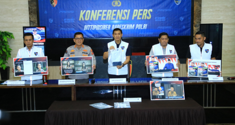 Amankan Pelaku Deepfake, Tak Hanya Catut Presiden Prabowo, Pelaku Juga Manipulasi Video Gibran