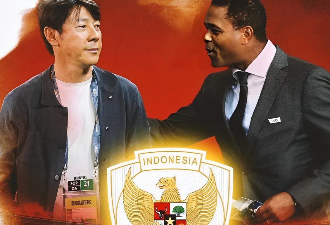Patrick Kluivert dan Shin Tae-yong