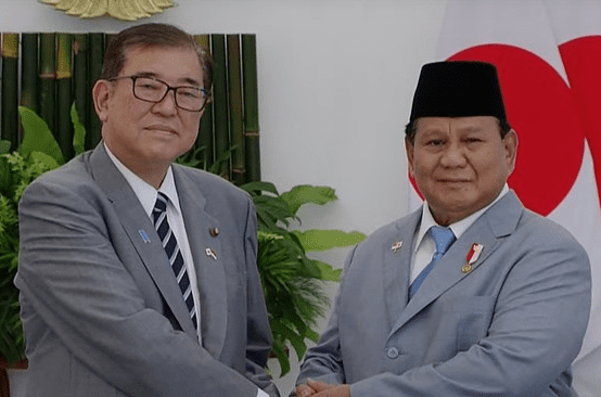 Presiden Prabowo Subianto saat bertemu Perdana Menteri (PM) Jepang, Shigeru Ishiba