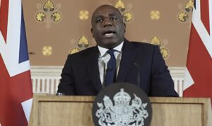 Sekretaris Luar Negeri Inggris, David Lammy