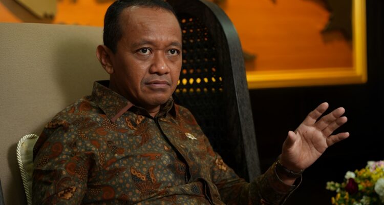 Menteri Energi dan Sumber Daya Mineral (ESDM), Bahlil Lahadalia