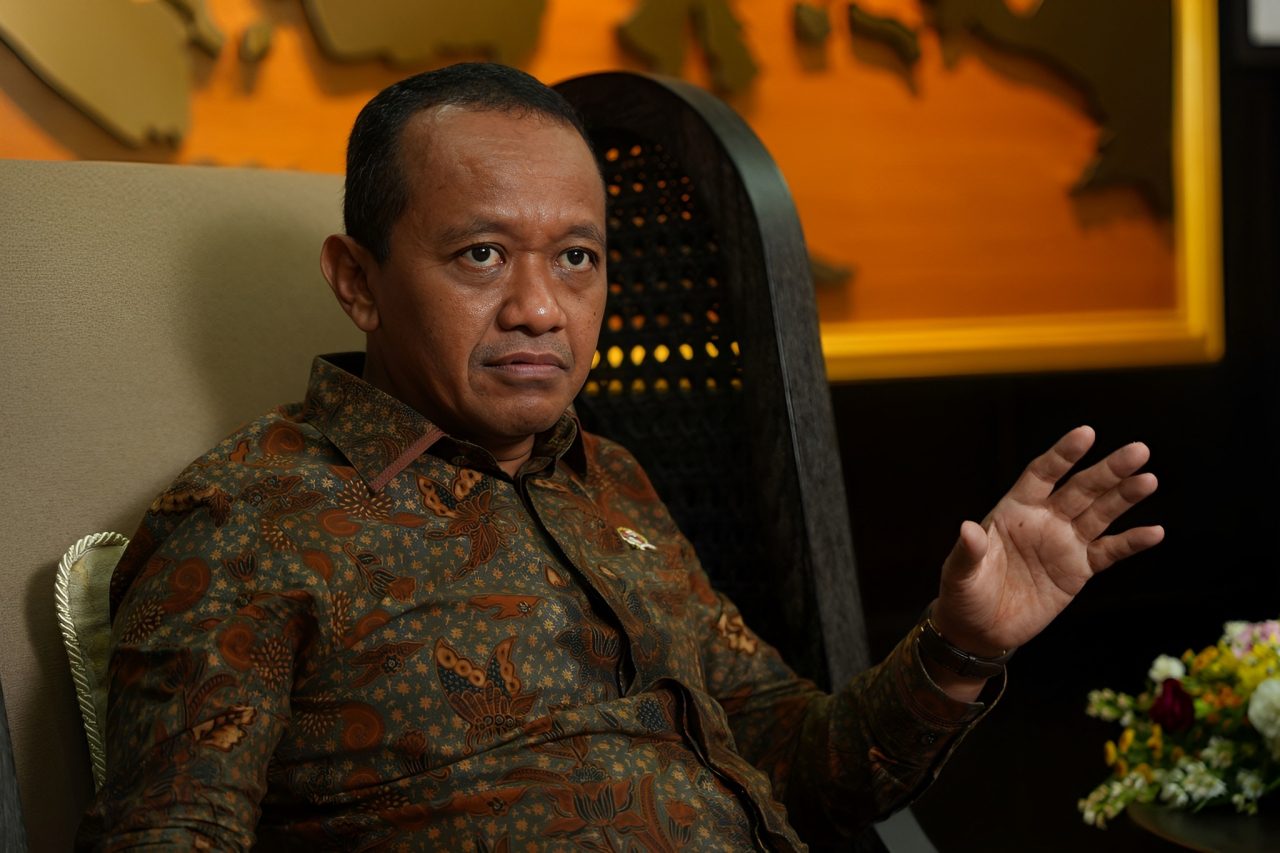 Menteri Energi dan Sumber Daya Mineral (ESDM), Bahlil Lahadalia